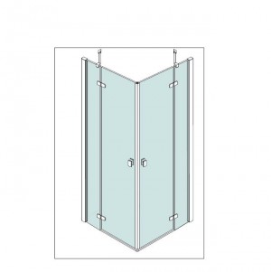 Frameless shower enclosures - A1920. Frameless shower enclosures (A1920)